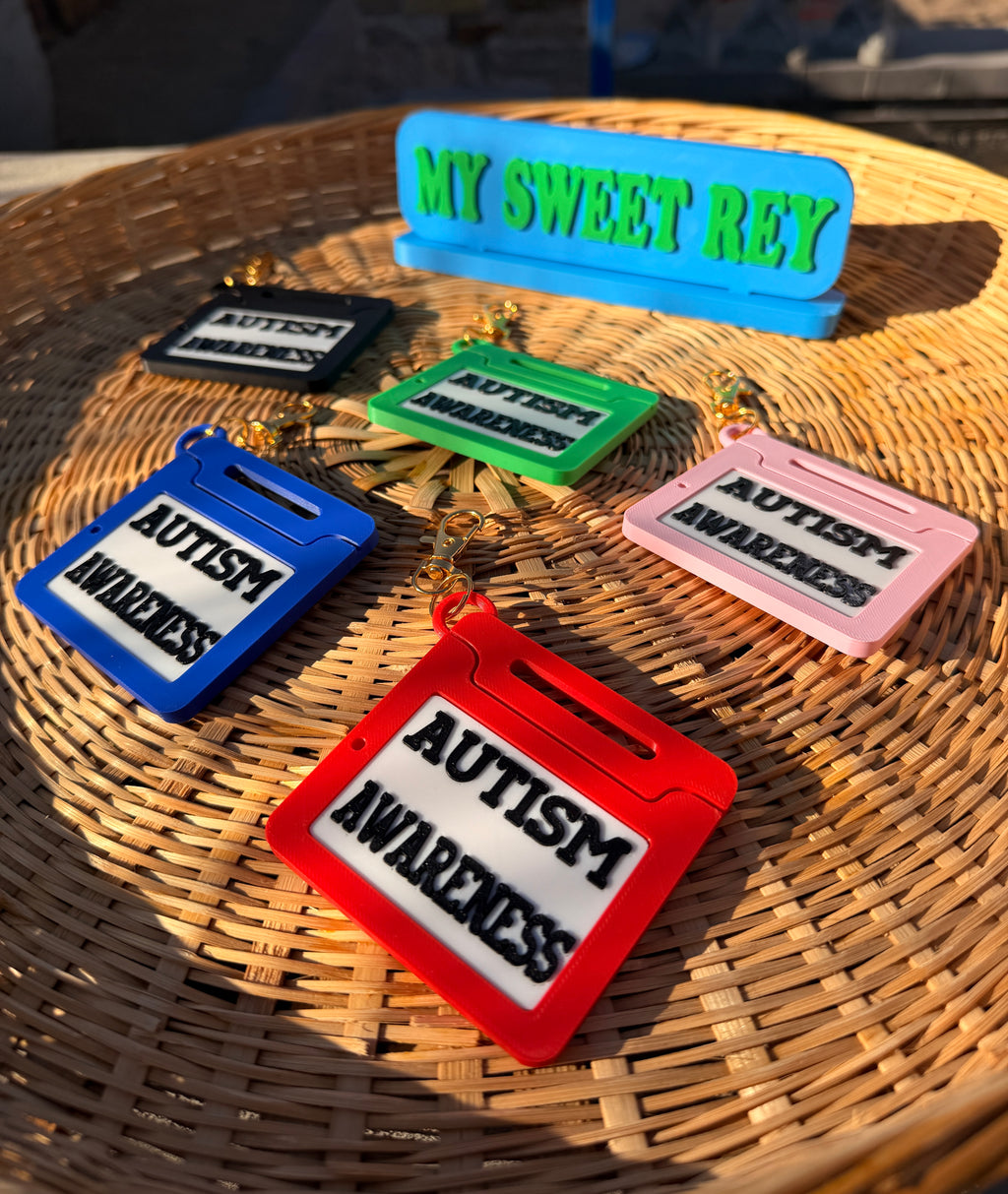 AAC device keychain💗