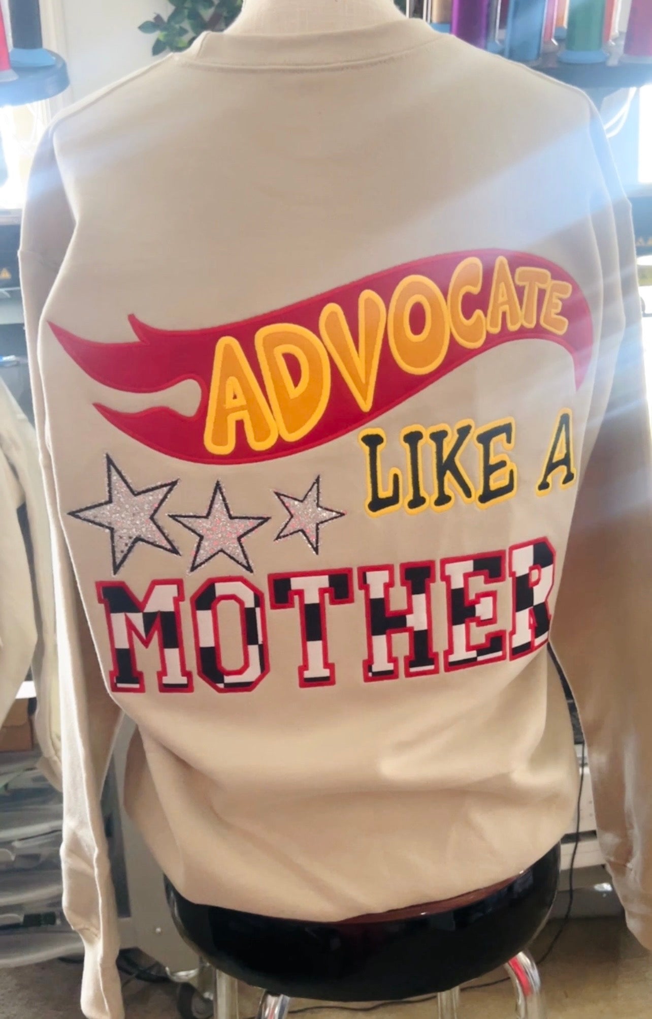 Advocate like a Mother crewneck
