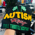 Autism Racing embroidered crewneck