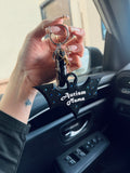 Autism mama bat keychain
