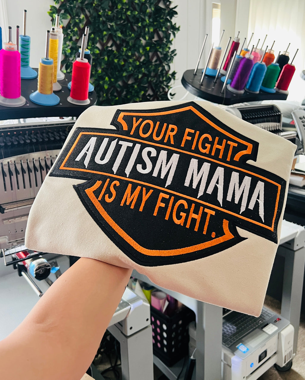 Your fight is my fight crewneck