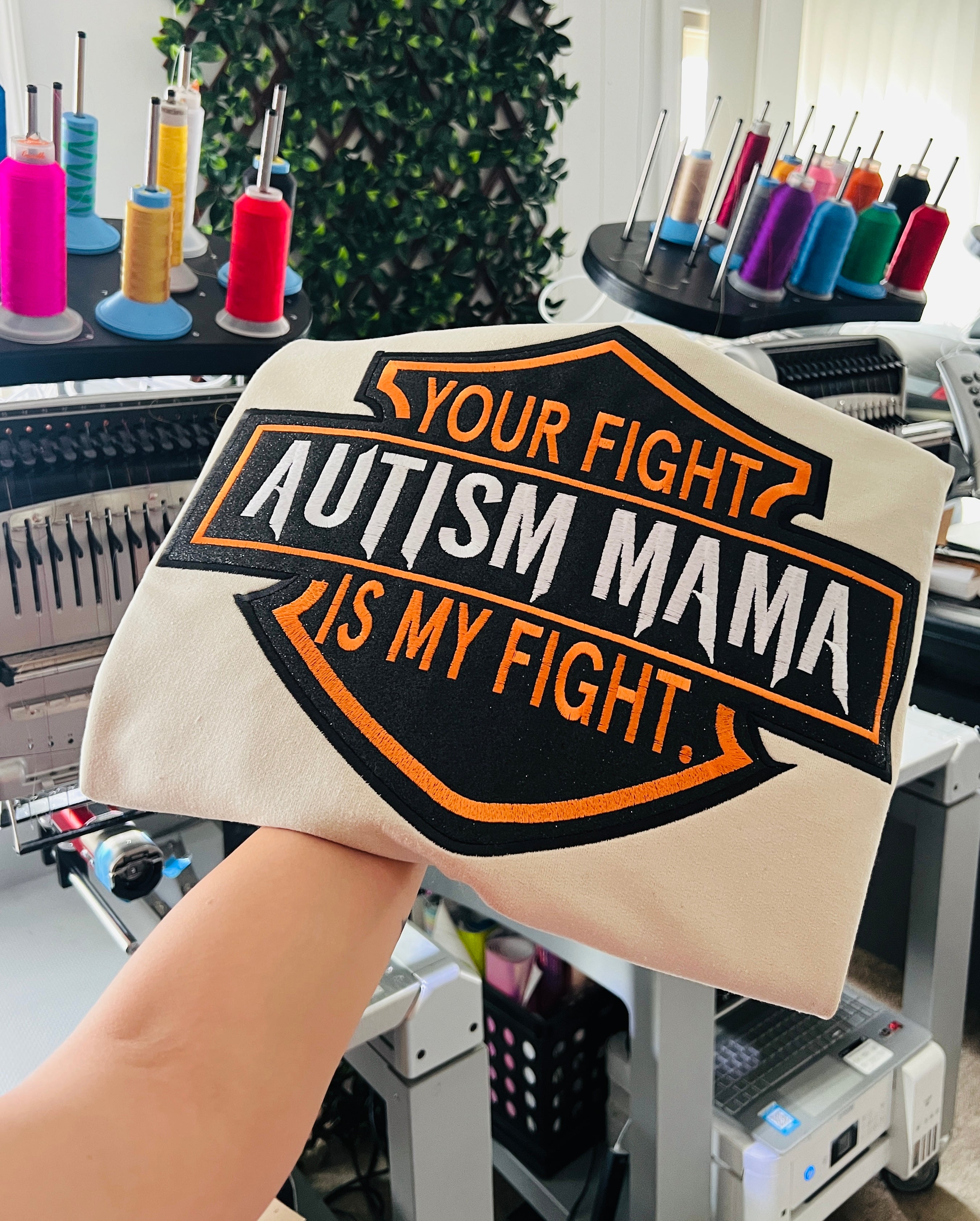 Your fight is my fight crewneck